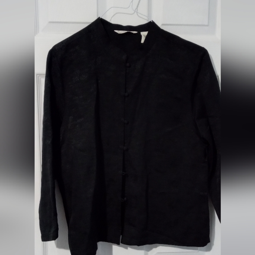French Laundry Black Button Up Shirt